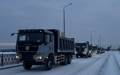 ВТБ Лизинг поставил самосвалы Shacman из собственного стока в Калужскую область