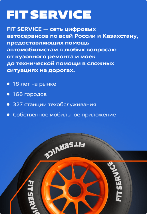 FIT SERVICE — сеть цифровых автосервисов